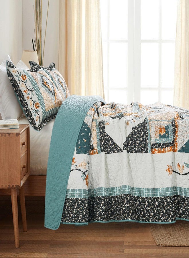 BEDIFANY 2 Pcs Floral Throw Pillow Covers with Cotton Filling, Decorative Neutral Accent Farmhouse Cushion Covers Pillowcase for Couch Sofa Bedroom Living Room Home Decor Outdoor,18×18 Inch - Image 5