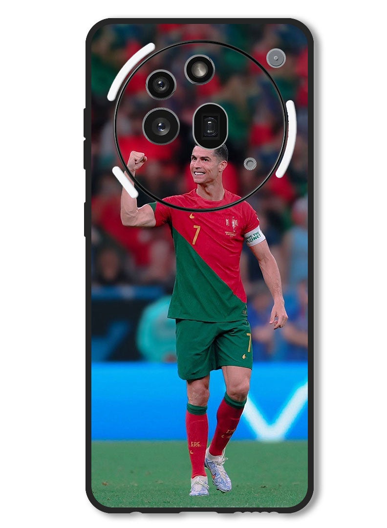 Theodor Case Compatible with Nothing Phone 3a Pro Protection Shockproof Bumper Cover Ronaldo (7) - Image 1