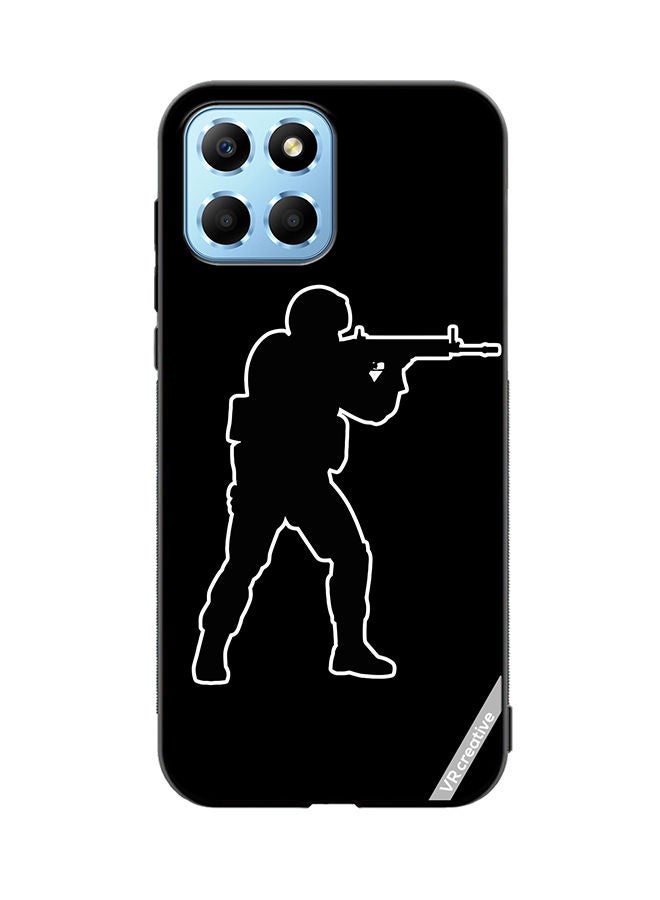VR CREATIVE Protective Case Cover For Honor X8 5G Black Cs Go Design Multicolour - Image 1