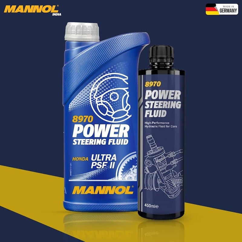 MANNOL 8970 POWER STEERING FLUID ULTRA PSF II IMPORTED FROM GERMANY (450ML) - Image 3
