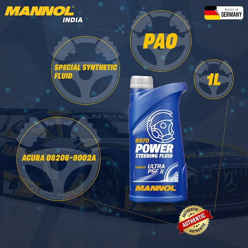 MANNOL 8970 POWER STEERING FLUID ULTRA PSF II IMPORTED FROM GERMANY (450ML) - Image 5