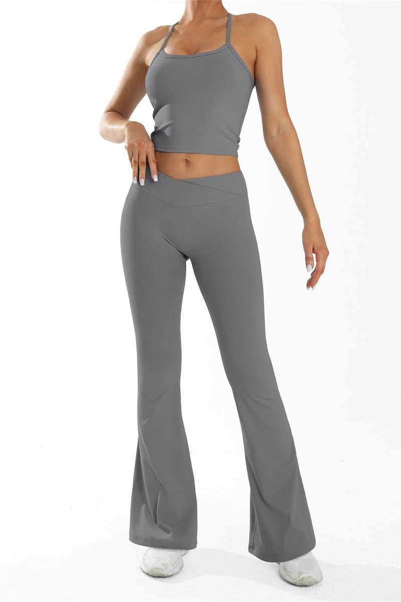 general 2 Piece Yoga Set Women Gym Tracksuits Sportswear Sport Suit Outfits Workout Clothes - Image 1