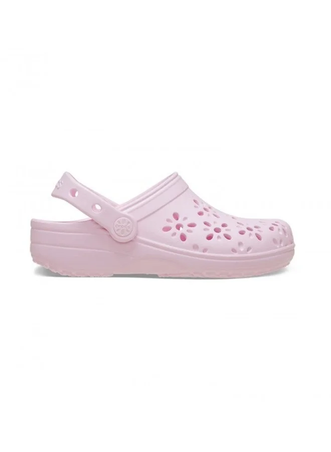 crocs Kids' Classic Floral Cut Out Clog