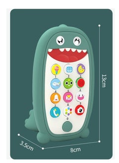 Generic Baby Musical Toys, Teething Phone Toy for Babies   Play and Learn for Children and Toddlers, Baby Shark Phone Toys with Light and Sound, Preschool Birthday Gift for Girl Boy 18+ Months RED  - Image 1
