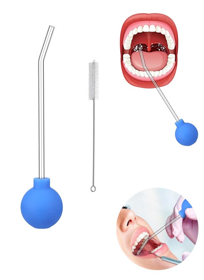 فيرستار - مزيل حجر اللوزتين ، منظف الفم اليدوي ، أداة حجامة حجر اللوزتين بالفراغ (أزرق) - Image 1