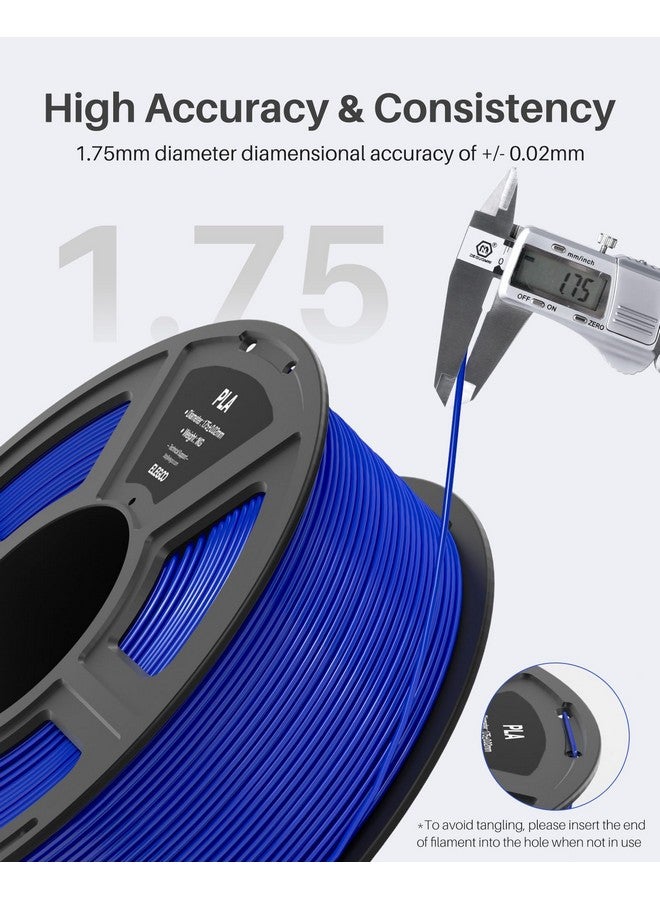 ELEGOO ELEGOO PLA Filament 1.75mm Brown 1KG, 3D Printer Filament Dimensional Accuracy +/- 0.02mm, 1kg Spool(2.2lbs) Fit Most FDM 3D Printers - Image 2