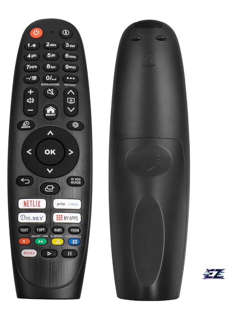 ELTRAZONE Replacement Remote Control for LG Smart TV – Universal IR Remote for All LG TVs (No Voice or Pointer Function) with Five Shortcut Buttons – Includes Battery - Image 1