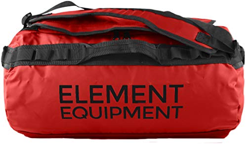 Element Equipment Trailhead Duffel Bag Shoulder Straps Waterproof Red Large - Image 2