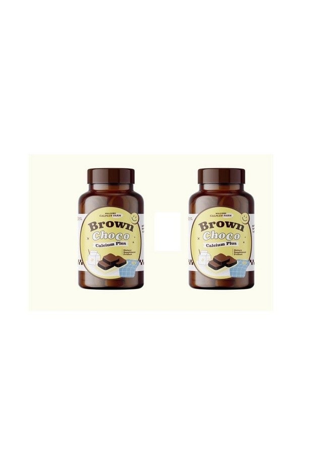 Generic Generic (Pack of 2) Brown Cocoa Calcium Plus 20 Tablets nakarad Store  - Image 1