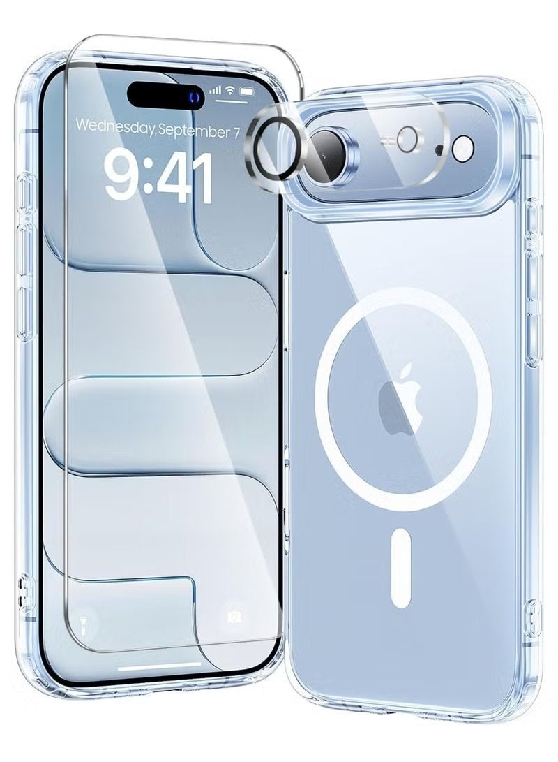 MUDISO iPhone 17 Air Case Perfect Fit Slim Protective Cover Full Access Precise Cutouts Anti-Scratch Shockproof Flexible TPU Case Compatible with iPhone 17 Air - Image 1