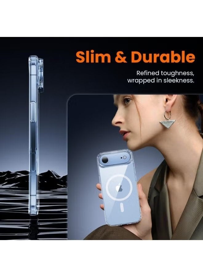 MUDISO iPhone 17 Air Case Perfect Fit Slim Protective Cover Full Access Precise Cutouts Anti-Scratch Shockproof Flexible TPU Case Compatible with iPhone 17 Air - Image 5