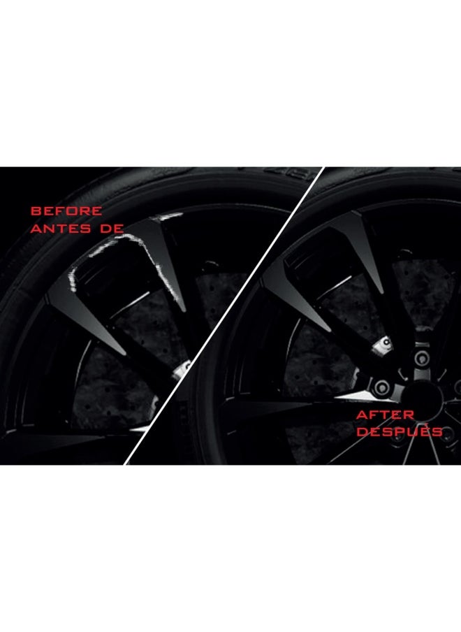Wheel Scratch Fix  Quick And Easy Wheel Touch Up Kit Universal Colors Black Gloss