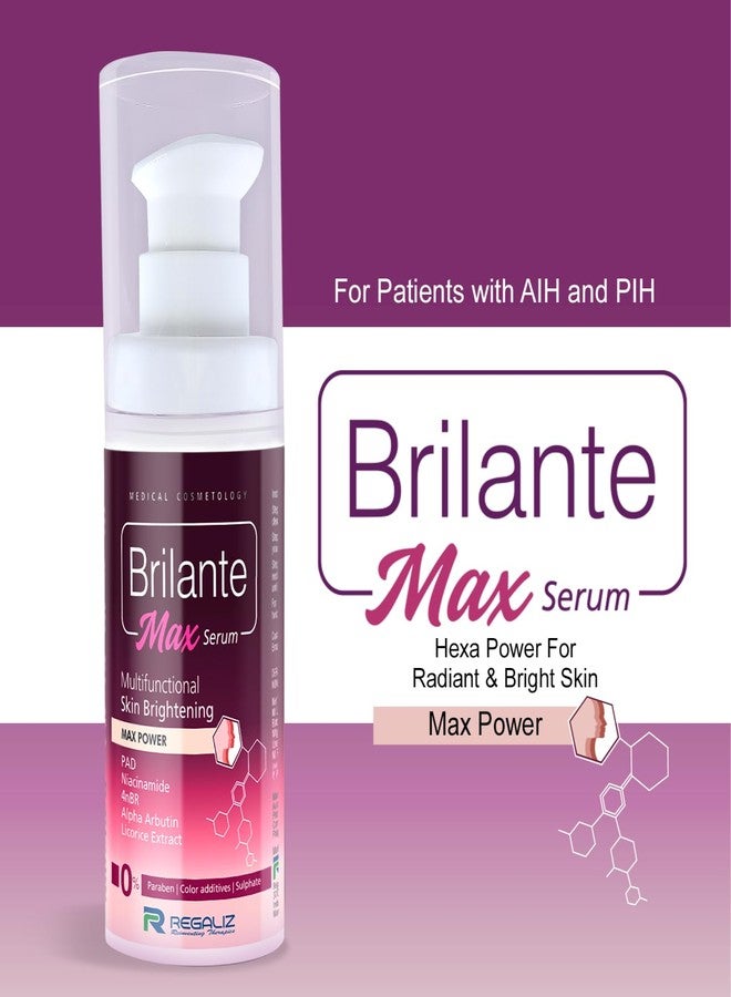 Regaliz Brilante Max Serum | Multifunctional Skin Brightening & Radiance Booster | Targets Dark Spots, Uneven Skin Tone, and Dullness | 50ml (50ML) - Image 2