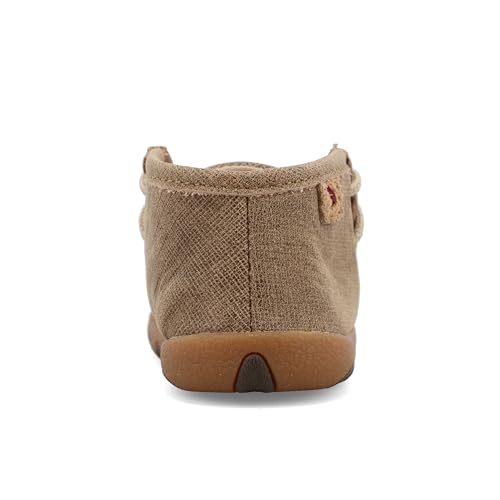 Twisted X Infant's Chukka Driving Moc, Moc Toe, Dusty Tan, 2 M - Image 3