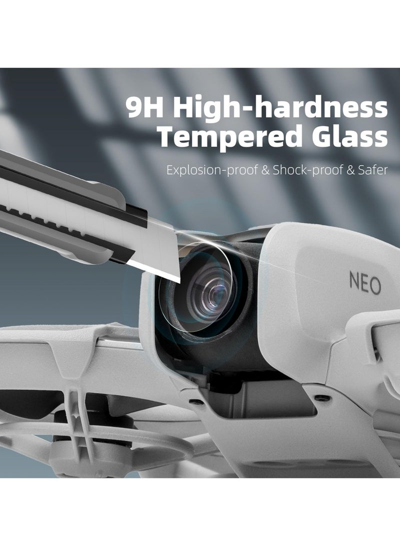 2 Pack 9H Tempered Lens Film for DJI NEO Camera Lens Screen Protector for Drone Camera Accessories  - Image 2