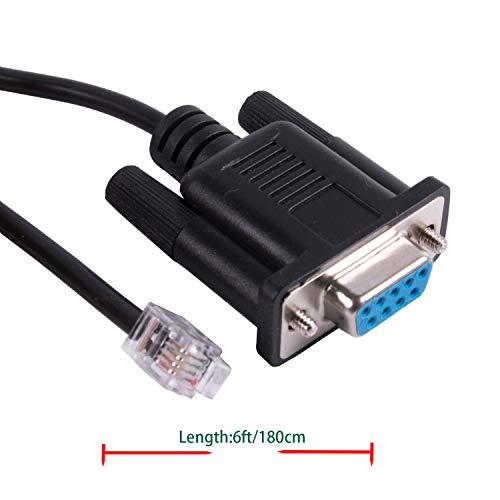 Suamdoen DB9 to RJ9 4P4C RS232 Serial Cable for Servotronix C7 Servo CDHD 006 4D5 008 - Image 5