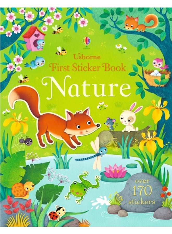 First Sticker Book Nature - Paperback