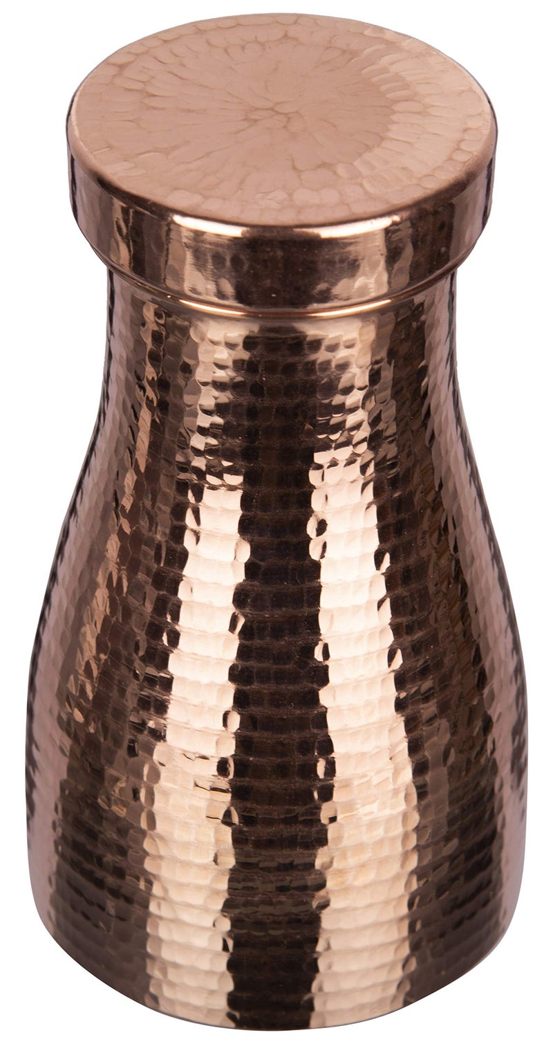 Coppre كاراف نحاسي يدوي الصنع بجانب السرير، 750 مل، قطعة واحدة - Image 3