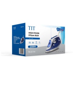 تي اي تي مكواة بخار من TIT سعة وقوة 2500. وات ازرق     2500 W 