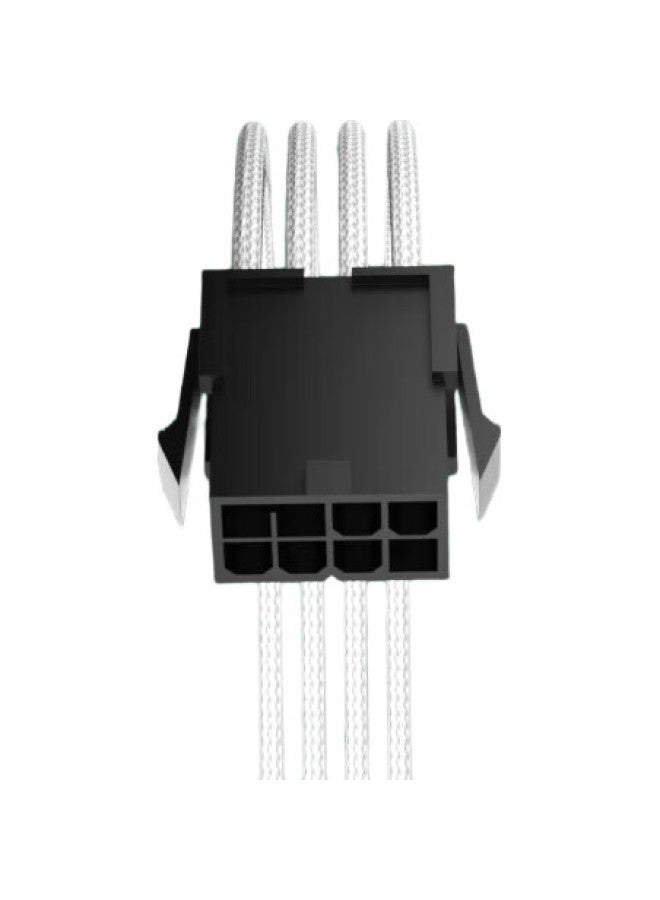 Kelepu Graphics Card Power Cable Extension, 300Mm Length, 8-Pin To 6+2-Pin Male To Female (8 To 6+2P), White - Image 3