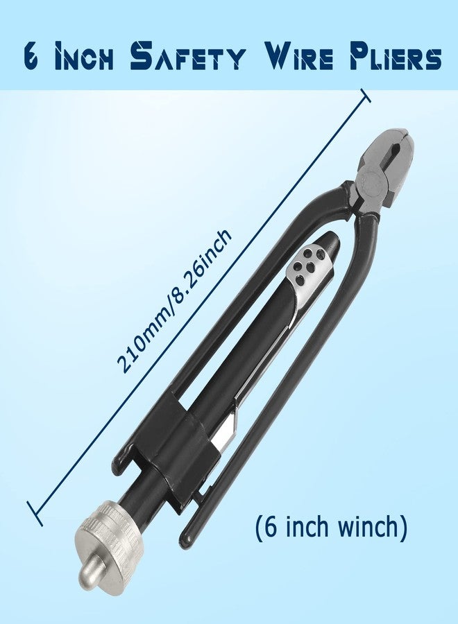 Nachee 6 Inch Safety Wire Pliers with 25ft Stainless Steel Twist Safety Lock Grip Wire .032, Twisting Tool for Motorcycle/Dirt Bike Grips, Aircraft, Auto Industry - Image 4