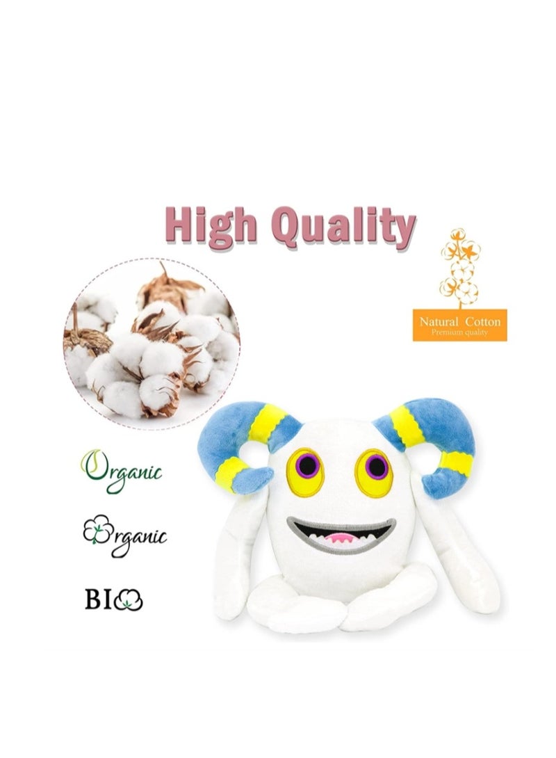 XiuWoo ألعاب My Singing Monsters المحشوة، لعبة Wubbox المحشوة، دمى لعب محشوة، لعبة وحش ناعمة ومحببة للأطفال ومحبي اللعبة - Image 4