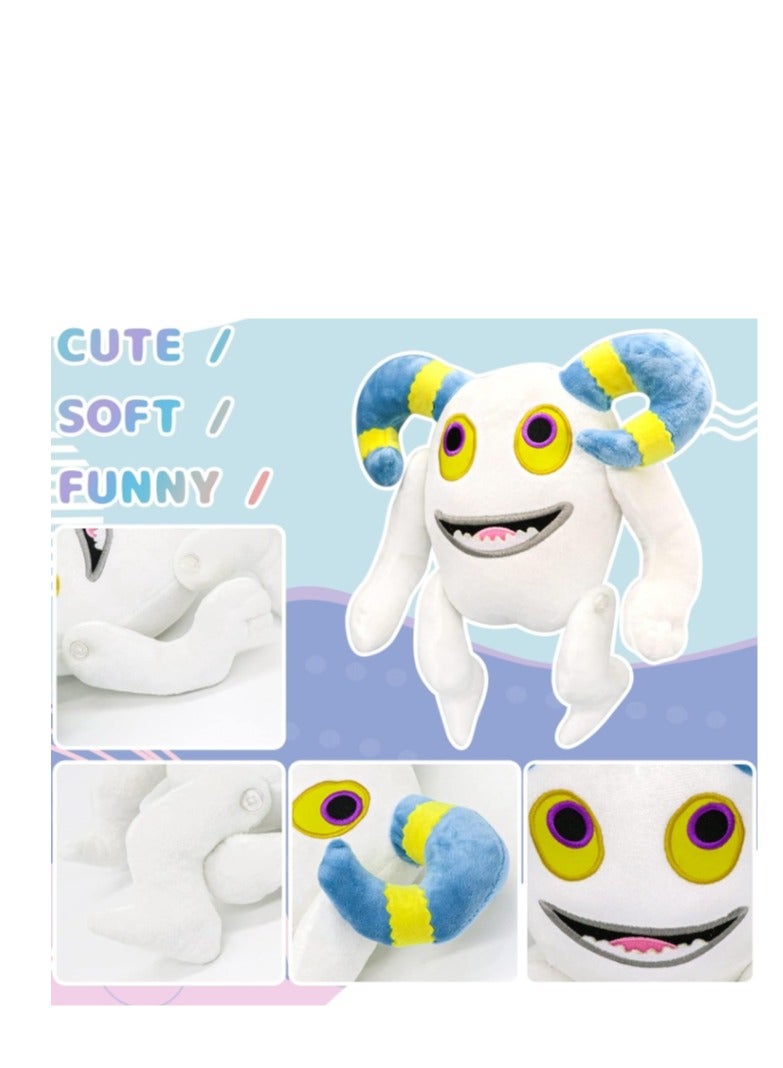 XiuWoo ألعاب My Singing Monsters المحشوة، لعبة Wubbox المحشوة، دمى لعب محشوة، لعبة وحش ناعمة ومحببة للأطفال ومحبي اللعبة - Image 3