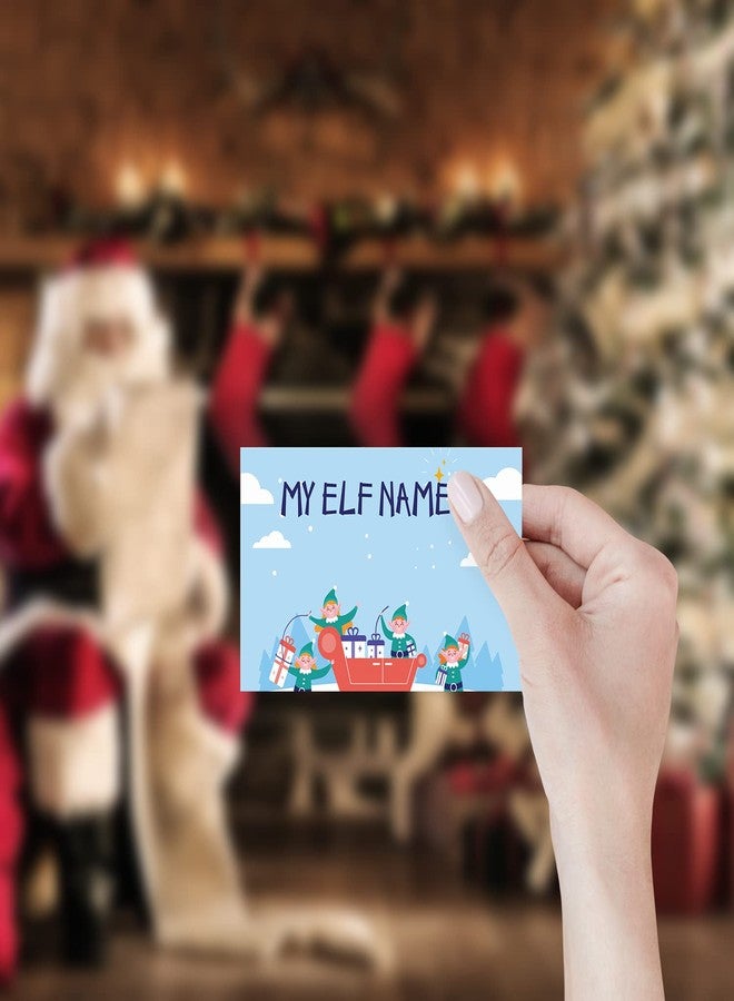 Muruseni Christmas Games Sign - What's Your Elf Name Game, Christmas games for families, Christmas Party Games, Holiday games（31C） - Image 4
