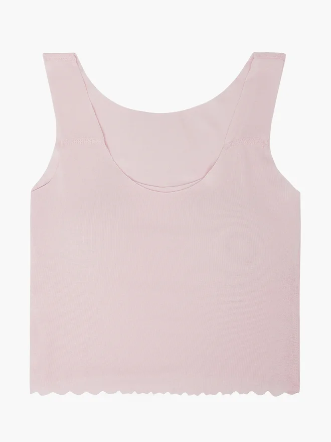 ستايلي Styli Teen Girls Scalloped Hem Vest with Light Padding