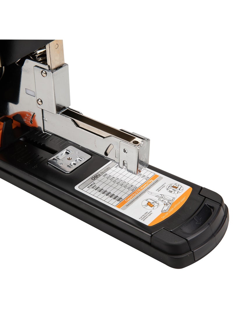 deli Effortless Heavy Duty Stapler (210 SHEET) (23/6 & 23/13) - Image 4