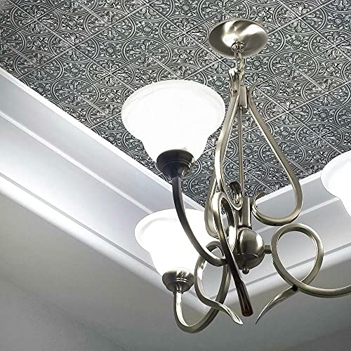 RoomMates TIL4624FLT StickTiles Silver Tin Peel and Stick Tile - Image 5