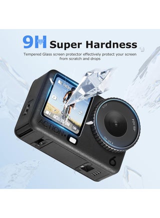 Silicone Case for DJI Action 6, Screen Protectors&Lens Caps Accessories Kit - view 4