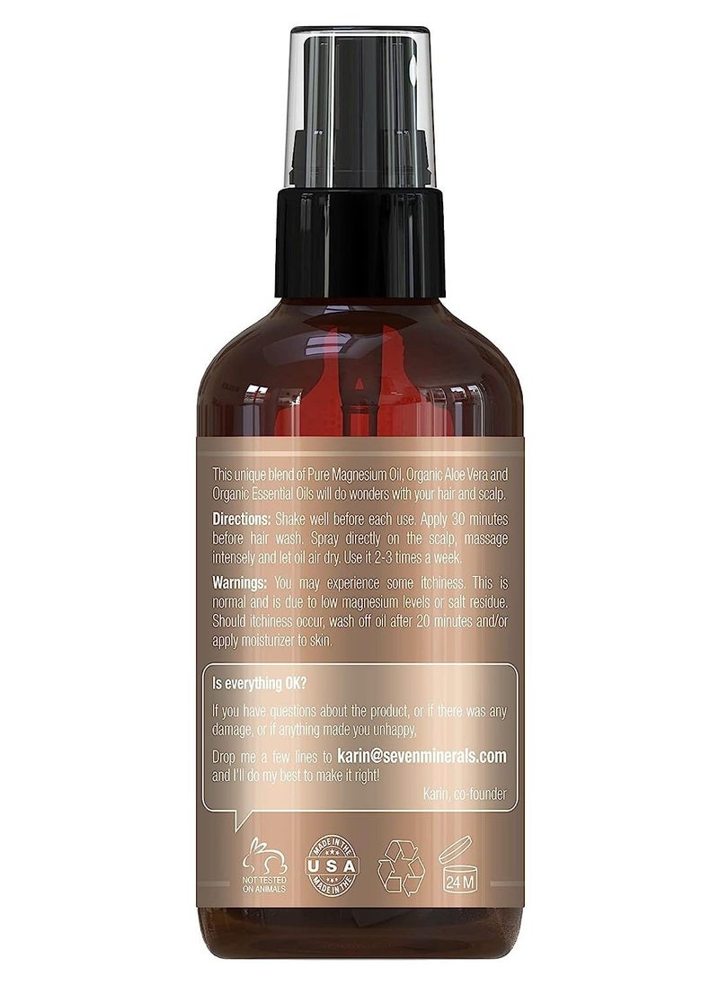 Seven Minerals - Seven Minerals Anti-hair Loss Magnesium Spray for Men and Women, 4 Oz - Image 1
