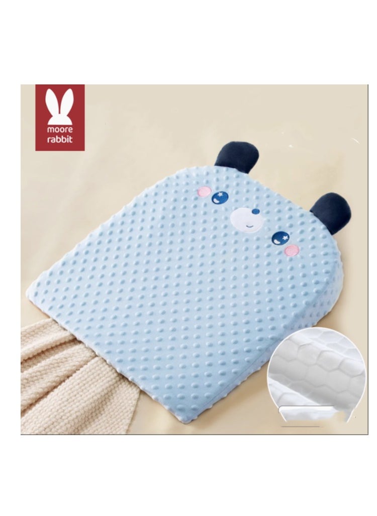 Moore Rabbit Baby Anti Spitting Slope Pad, Baby Slope Pillow, Newborn Lying In Bed, Sleeping Tool, Bed In Bed, Breastfeeding Pillow  - Image 1