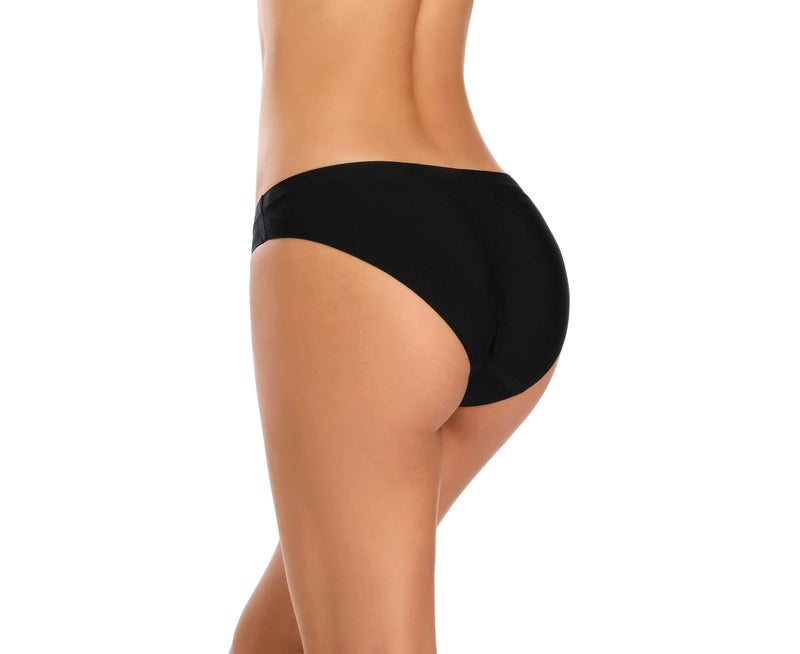 voenxe Women Bikini Underwear,Seamless Breathable Ladies Panties,No Show Comfortable Briefs Undies for Women,Hipster,5-Pack - Image 2