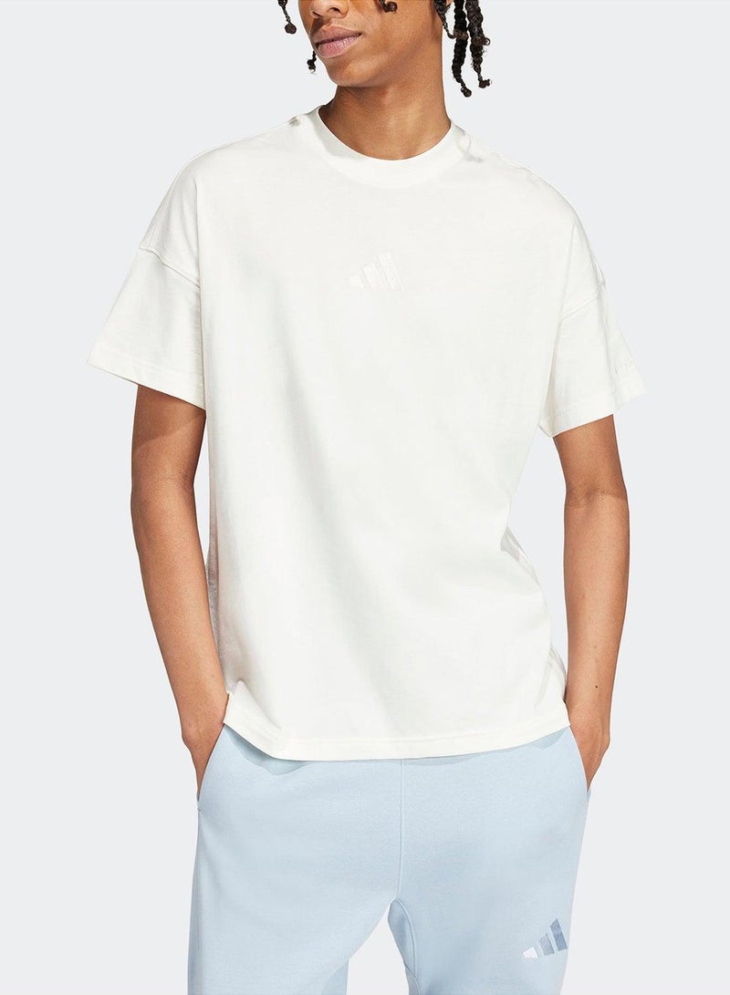 اديداس تيشيرت أبيض بأكمام قصيرة للرجال - Image 3