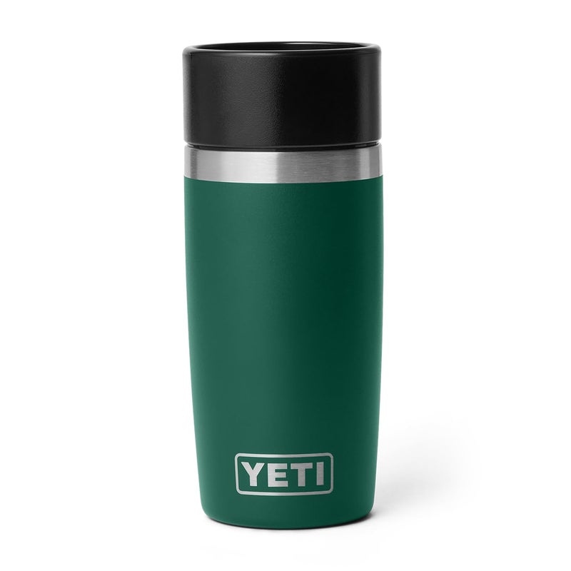 YETI Rambler 12 oz Travel Bottle, Stainless Steel, Vacuum Insulated with Leakproof Commuter Cap, Black Forest Green - Image 5