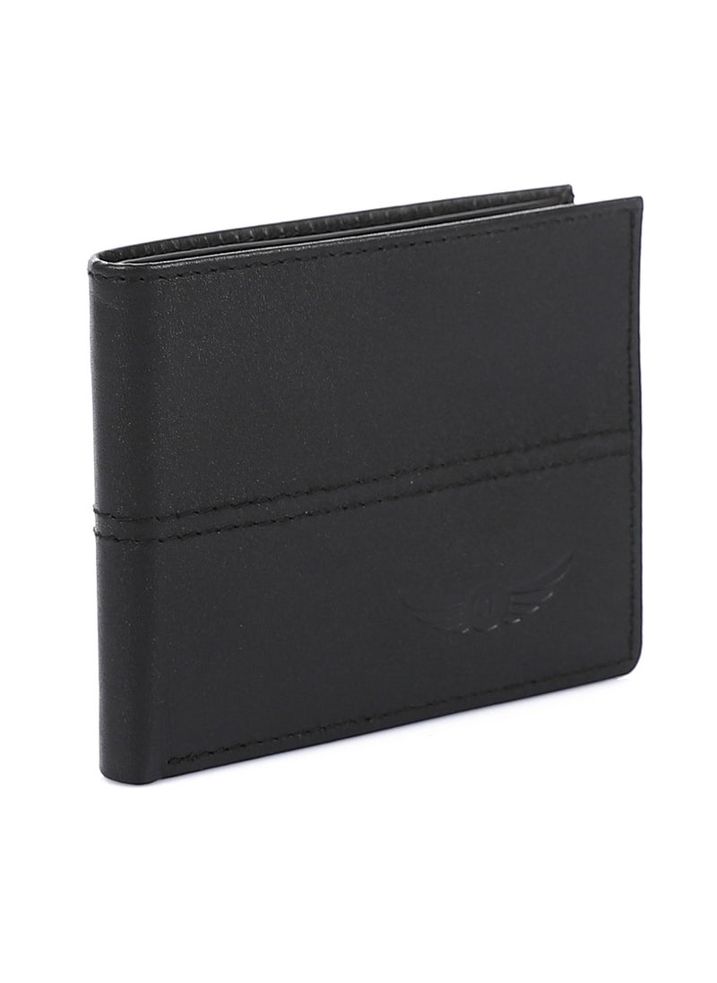 Crossland CROSSLAND Genuine Leather Slim Tri-Fold Wallet for Men, 8 ID Slots, RFID Blocking Technology  - Image 4