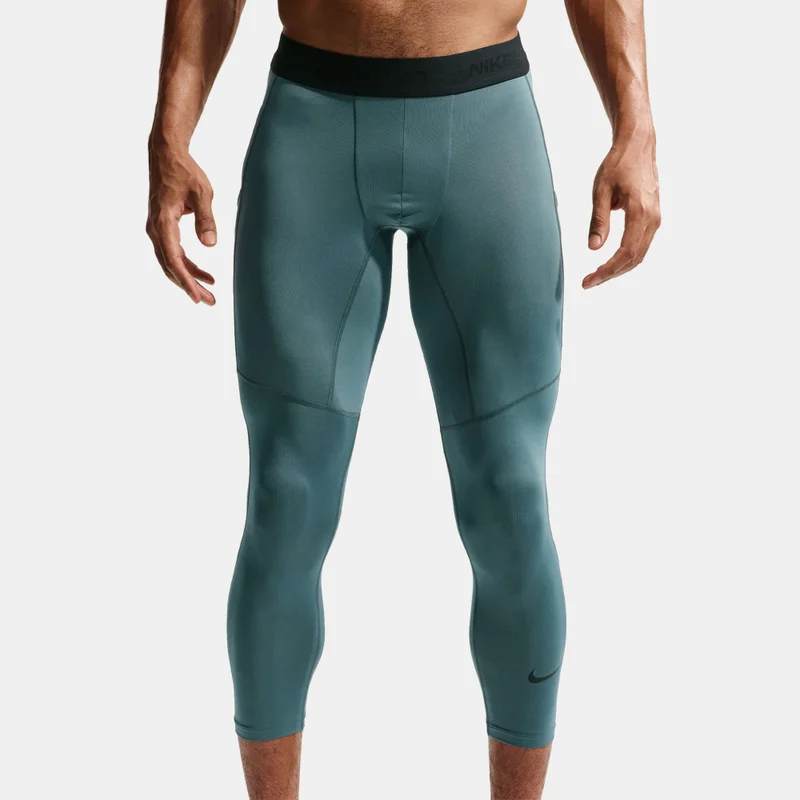 Nike Green Men's Pro Dri-FIT Fitness Tights for Men | Best Price UAE