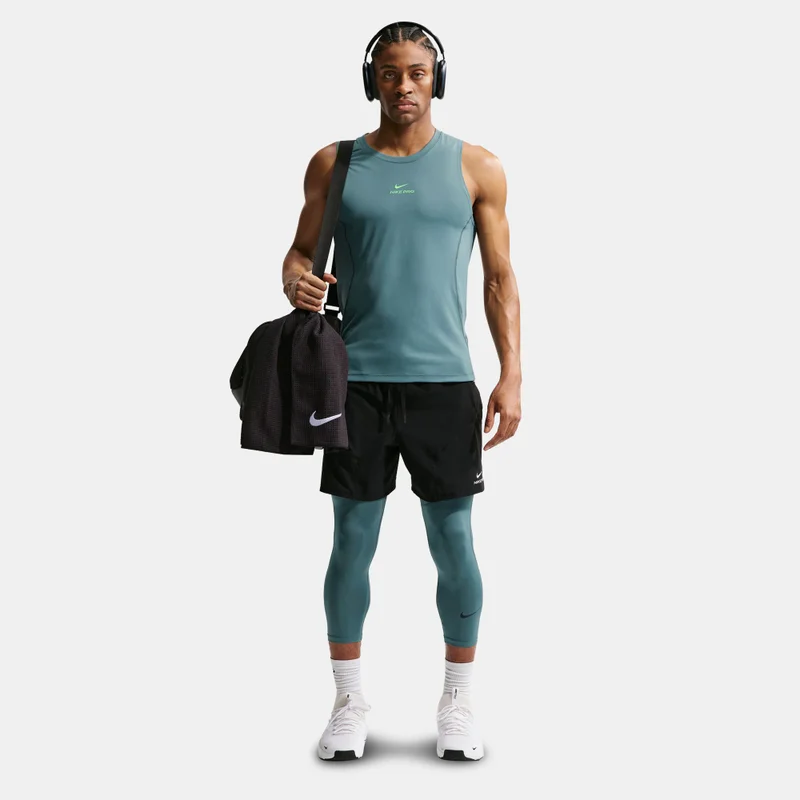 Nike Green Men's Pro Dri-FIT Fitness Tights for Men | Best Price UAE