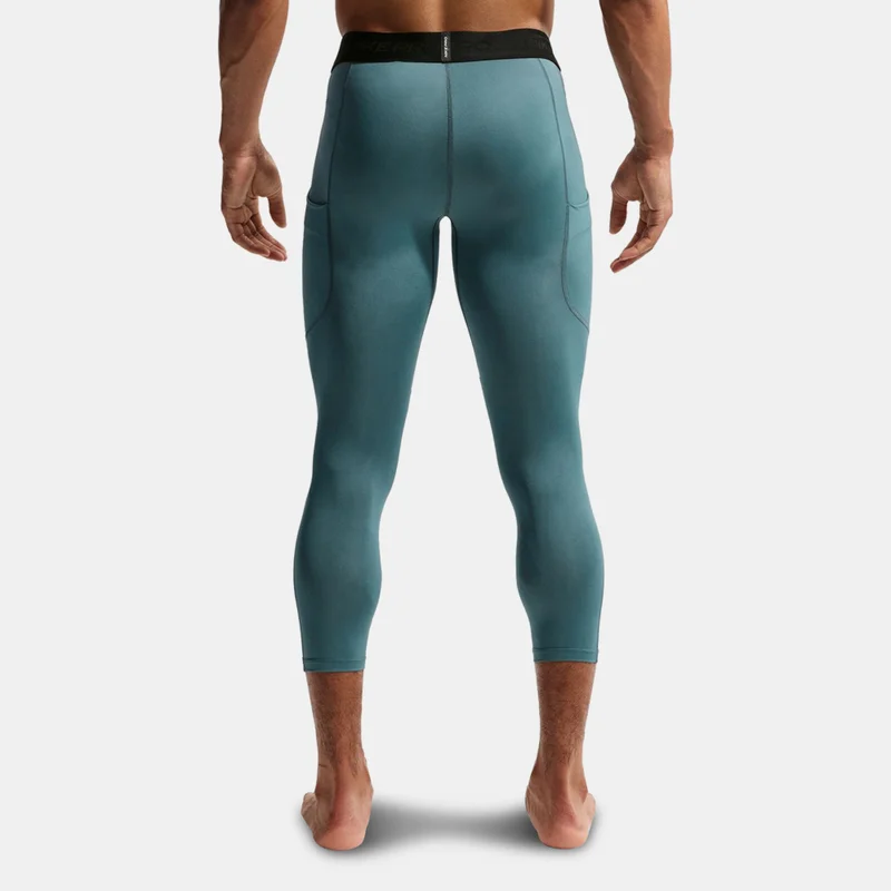 Nike Green Men's Pro Dri-FIT Fitness Tights for Men | Best Price UAE