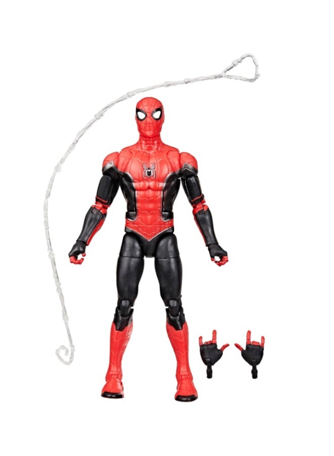 Hasbro Marvel هاسبرو مارفل ليجندز سبايدر مان بعيدًا عن المنزل بدلة سبايدر مان المحسّنة 6 بوصات - Image 4