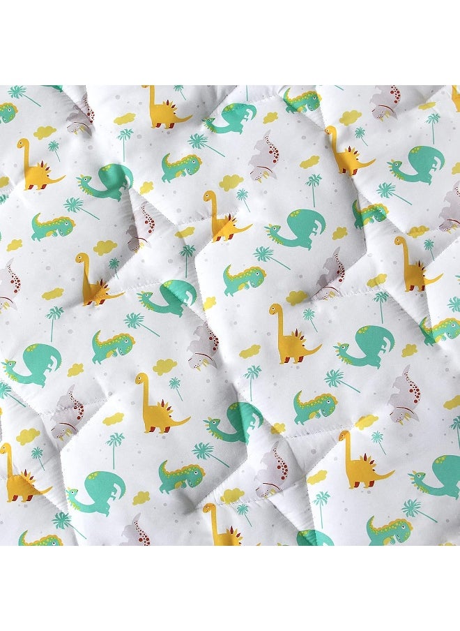 Moonsea Moonsea Hexagon Playpen Mat - Dinosaur Print Baby Playmat for Kids Tent, Suitable for Regalo My Play Portable Play Yard Six Panel Playpen  - Image 4