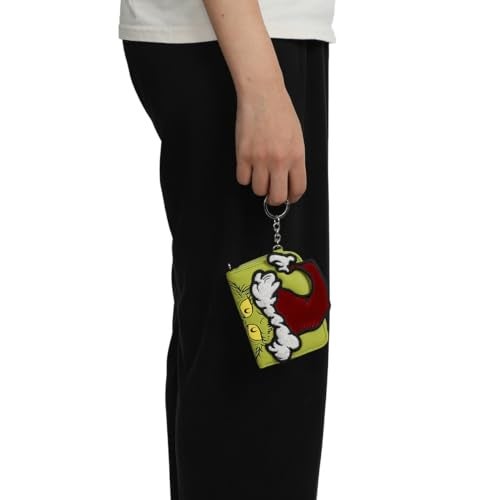 Bioworld Grinch 3D Face Zip Around Women's Wallet - Image 4
