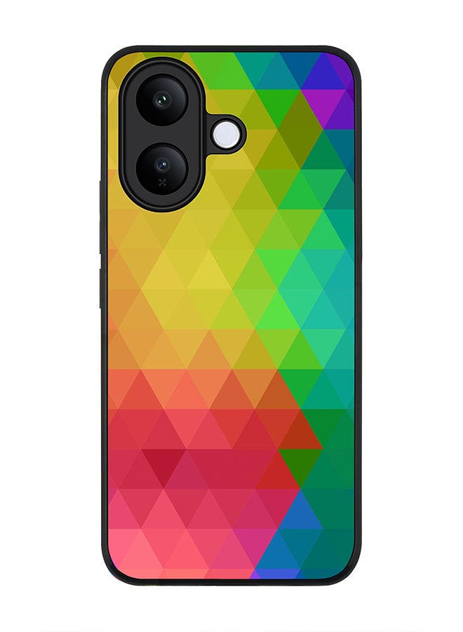 Stylizedd For vivo V60 Lite 5G / V60 Lite 4G Case,Slim fit Camera Protection, Shockproof Thin Phone cover  - Tropical Prism - Image 1