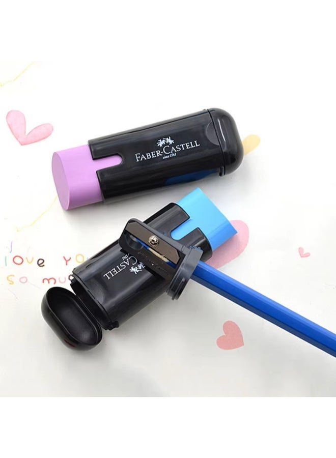 فابير كاستل مبراة وممحاة FC SH مع أسطوانة - Image 2