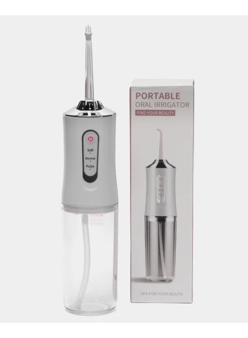 Advanced USB Rechargeable Water Flosser 3 Modes Waterproof 6 Dental Jet Nozzles Professional Cordless Teeth Cleaner Orthodontic Cleaner 230ml Cleanable Water Tank for Home and Travel - Image 2