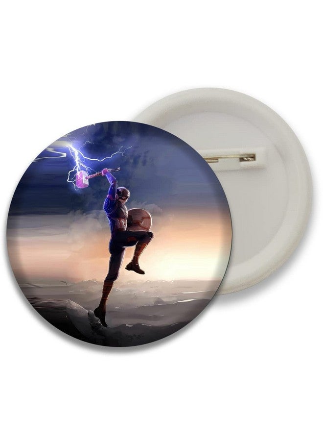 دي2سي شارات أزرار Marvels Avengers من D2C (كابتن أمريكا 2) - متعددة الألوان - Image 5