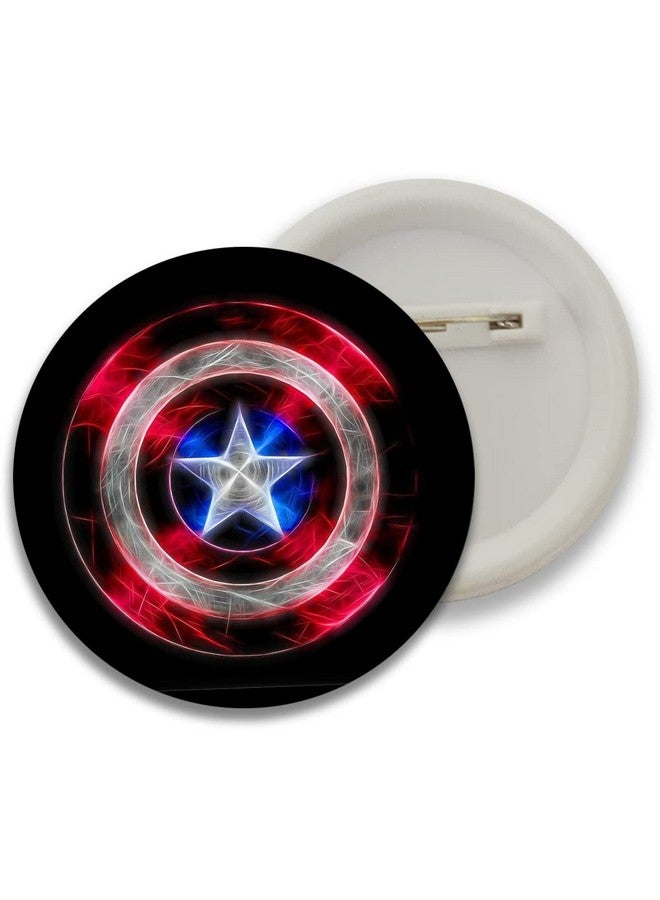 دي2سي شارات أزرار Marvels Avengers من D2C (كابتن أمريكا 2) - متعددة الألوان - Image 3