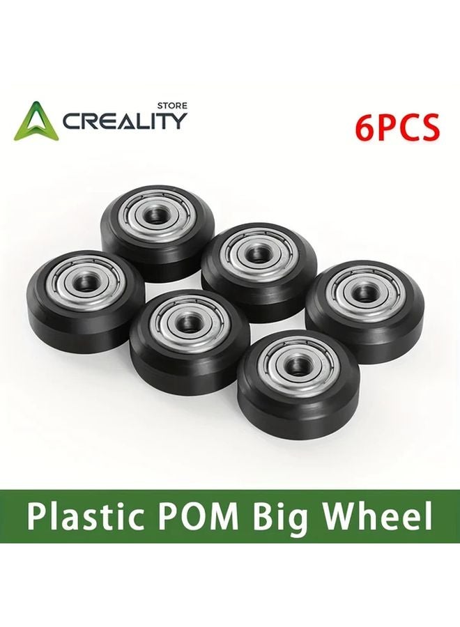 Creality POM Pulley Kit 6 Pcs For 3D Printer Carriage Plate Bearing Groove Guide - Image 2